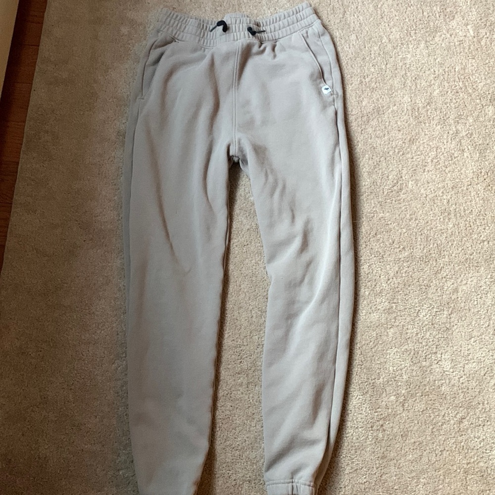 Abercrombie kids boys sweatpants 13/14. Tan